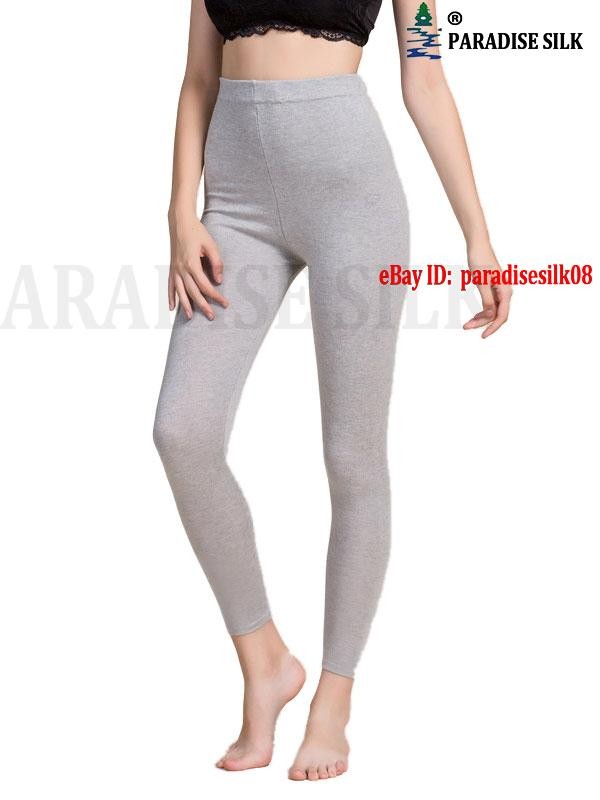 Womens Silk Cashmere Blend Under Pants Bottom