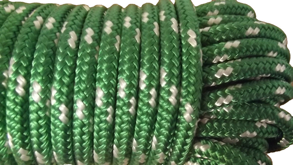 5/16" (8mm) x 85' Sail/Halyard Line, Double Braid Polyester, Sheets, Boat Rope