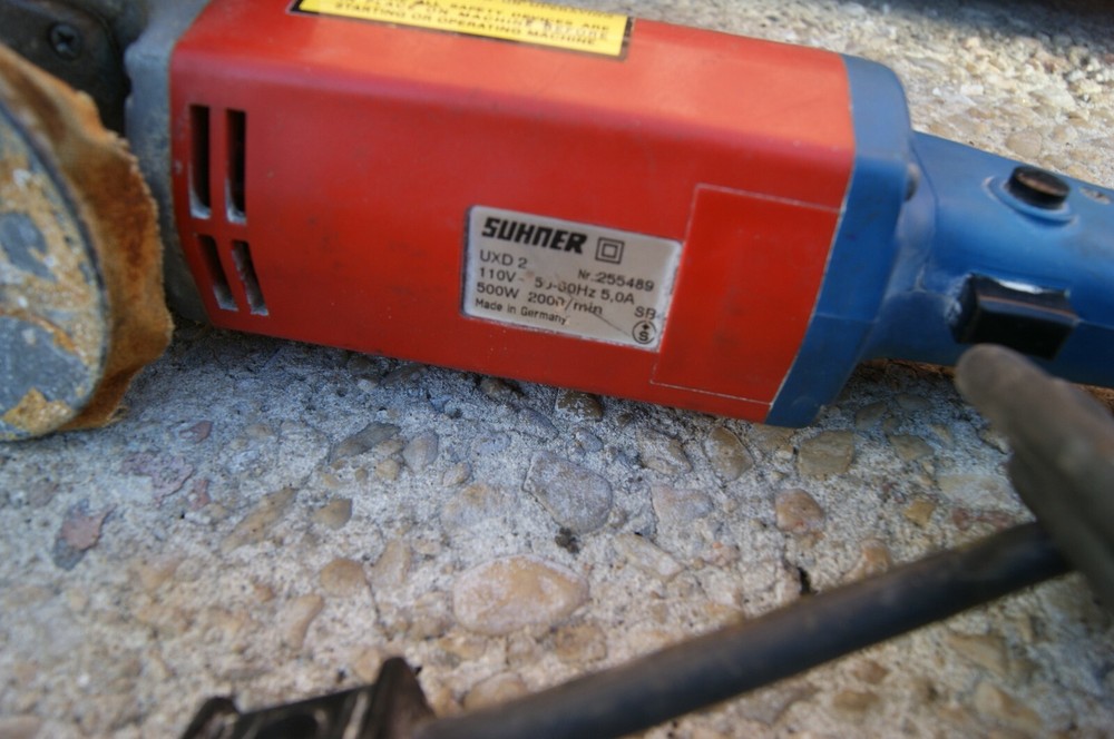 SUHNER UXD 2 BUFFER-GRINDER MADE IN GERMANY