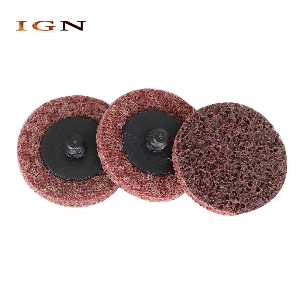 50 Pieces 2 Inch Surface Conditioning Discs Roll Lock Die Grinder Sanding Pads