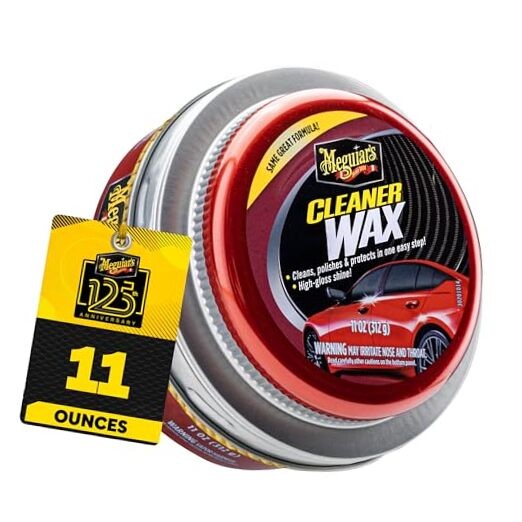 Cleaner Wax, Easy-to-Use Paste Wax that Removes Light Defects, Protects
