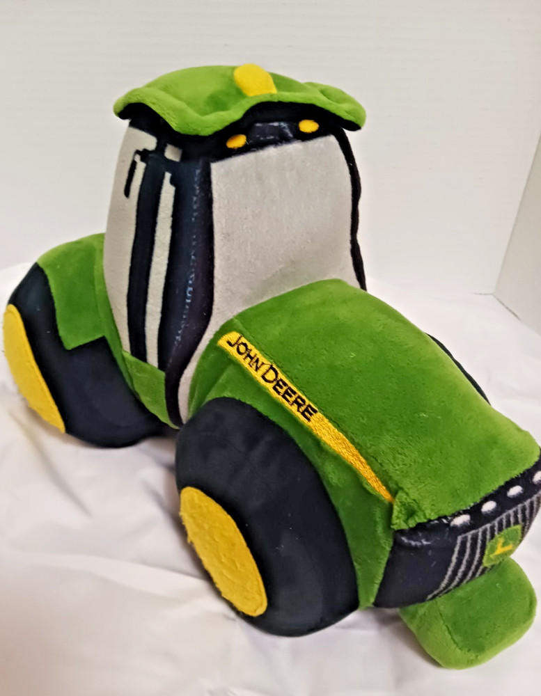 John Deere tractor plush 12" x 9" x 9" Pillow Buddy