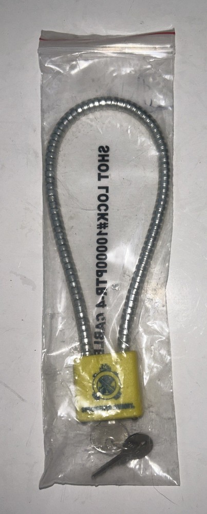Springfield Armory Shot Lock / Cable Lock Gun Lock ~ New With Keys