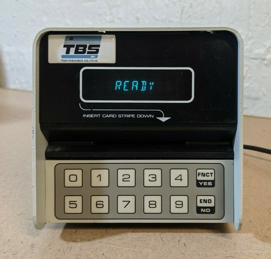 TBS Control Access System VENDAMAT System Model D/5000