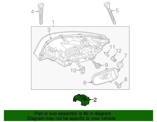 Genuine Volvo Headlamp Assembly Bracket 31297912