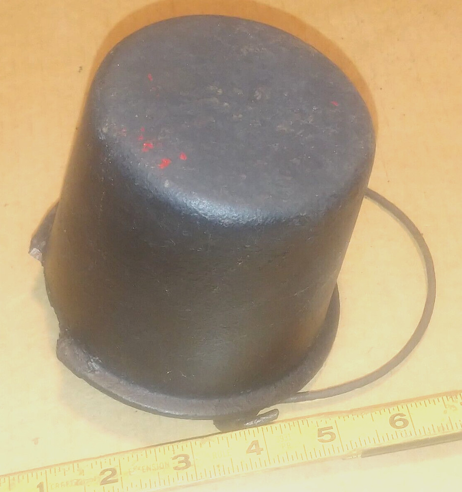 Antique Cast Iron Smelting Kettle