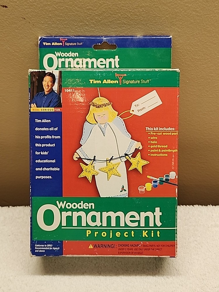 Tim Allen Wooden Ornament Project Kit