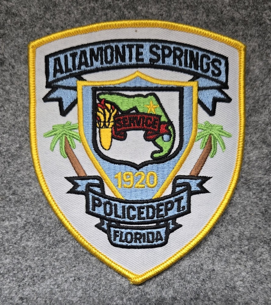 ALTAMONTE SPRINGS FLORIDA POLICE PATCH