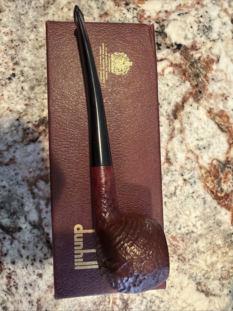 VTG Dunhill RED BARK Shell Pipe Briar No 44071 Custom Made Special Order.