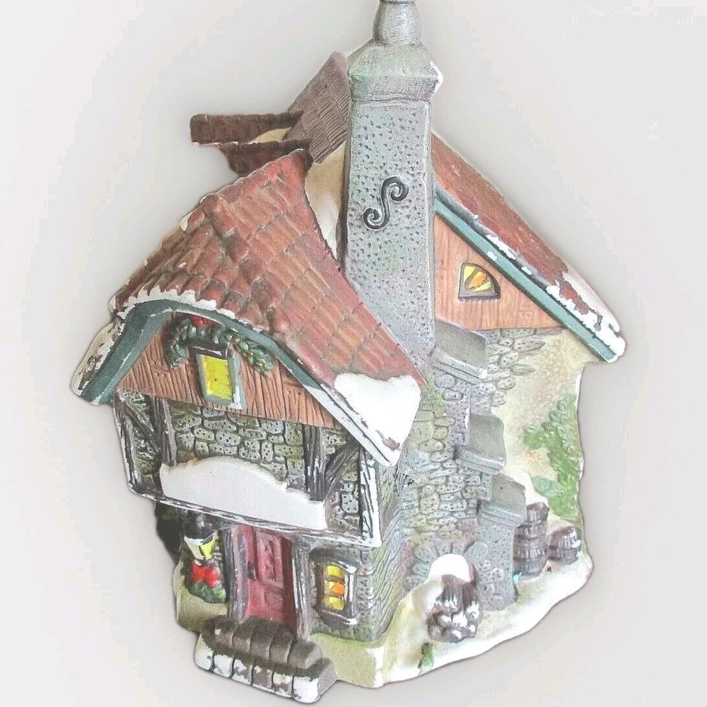 Old Country Fall / Winter Charming Light up Building