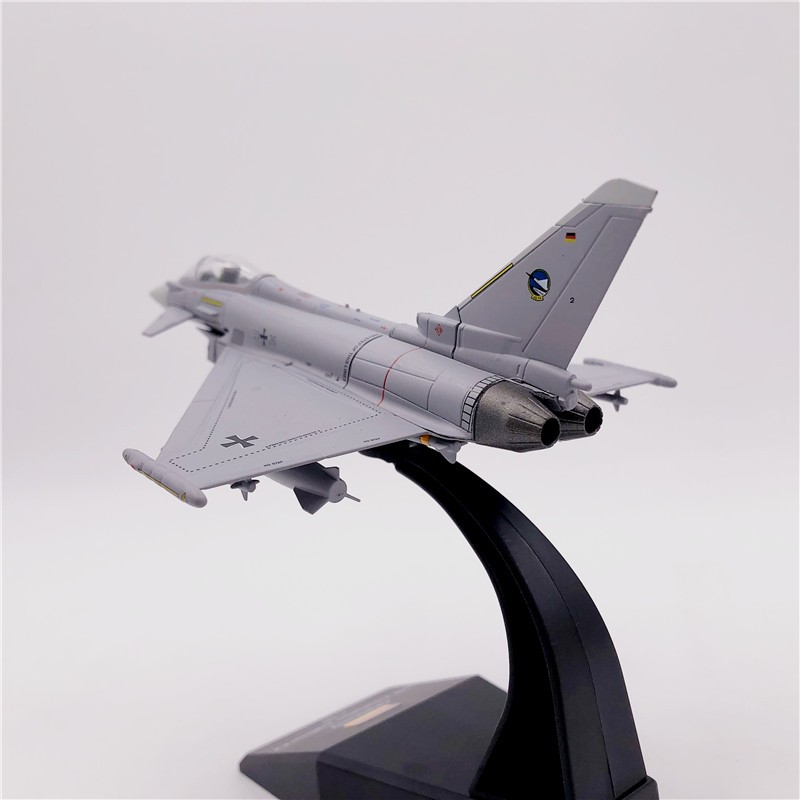 1:100 Germany Luftwaffe Fighter Typhoon European EF2000 Fighter Simulation