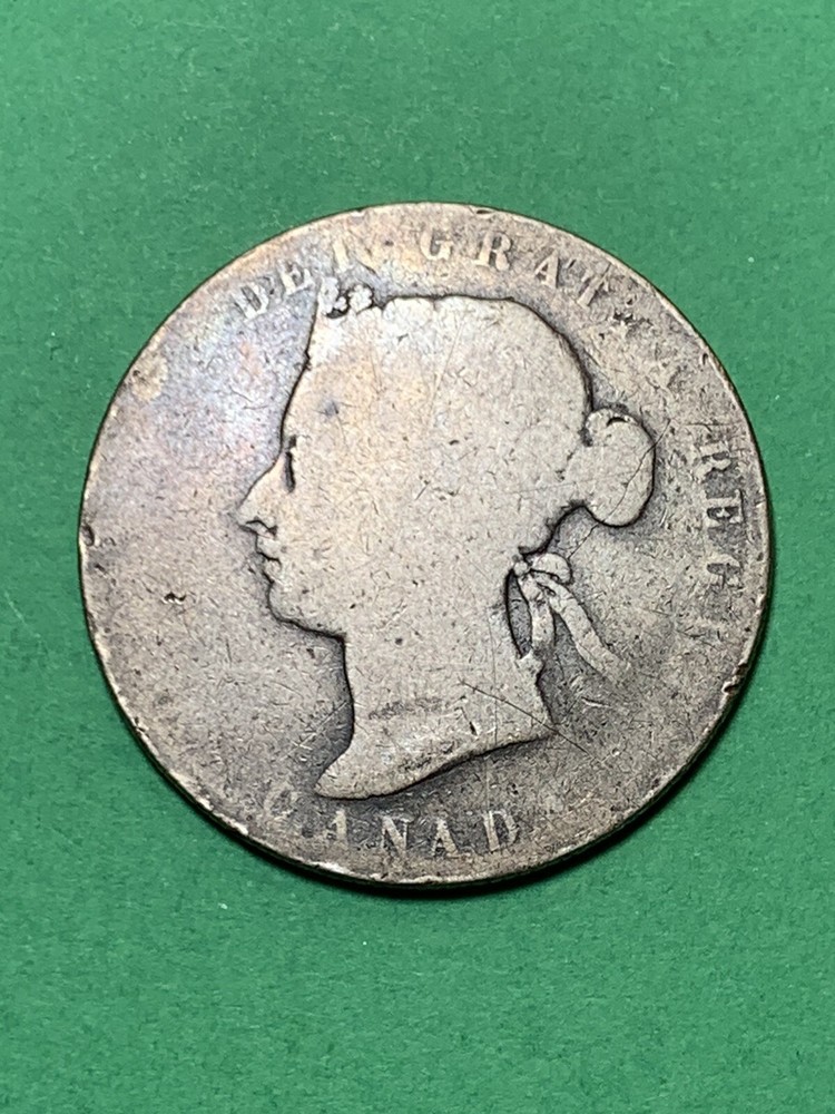 1881 H Canada Silver 50 Cents (A1324)