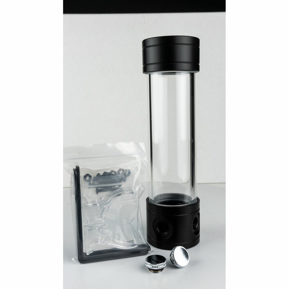 Bykski 200mm Resevoir - B-CT50-MBK - Black Plastic