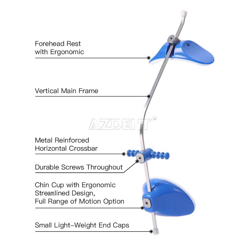 Dental Adjustable Orthodontic Reverse Pull Headgear Facemask Facial Mascara Blue