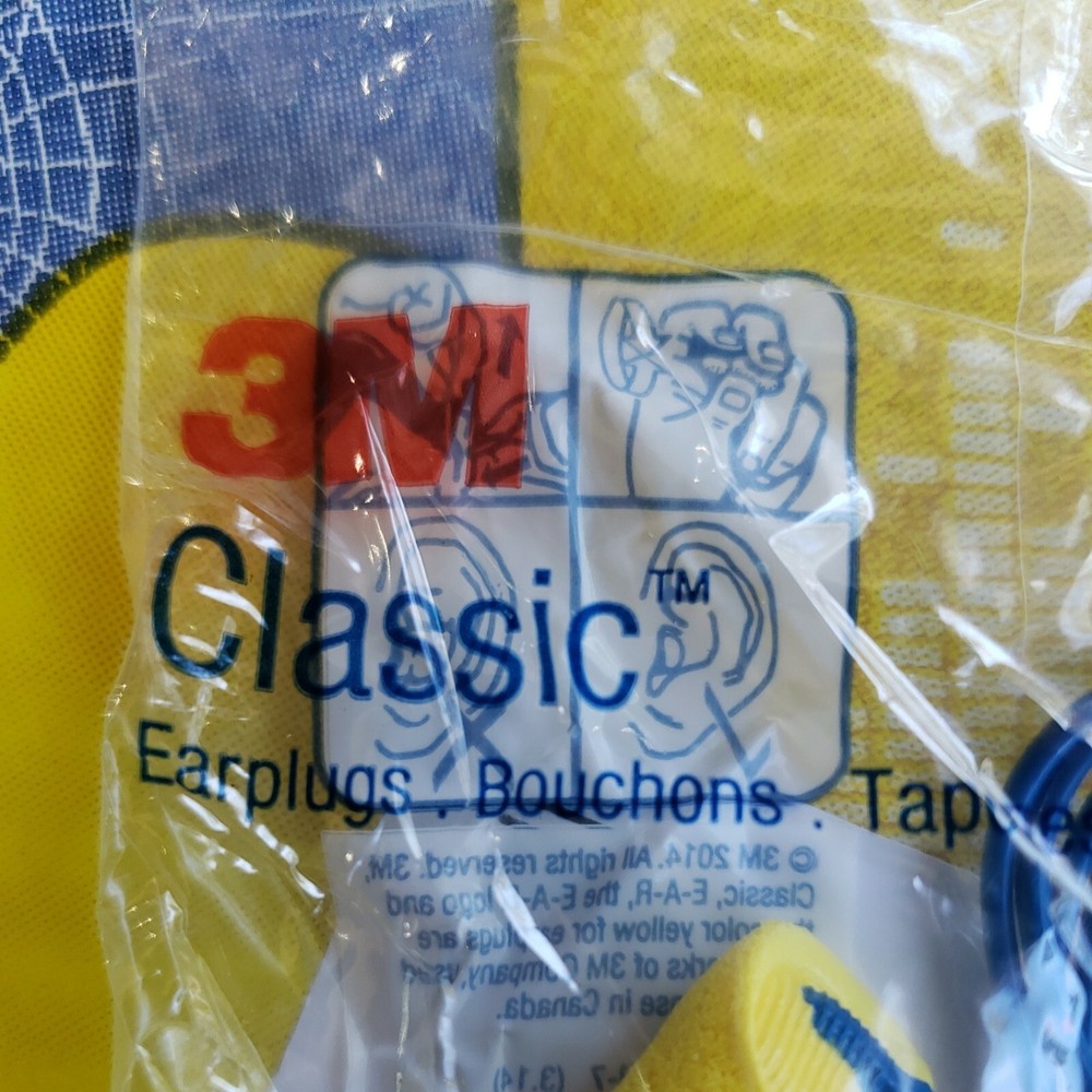 3M 311-1101 Classic Ear Plug With Cord (20 PAIR)