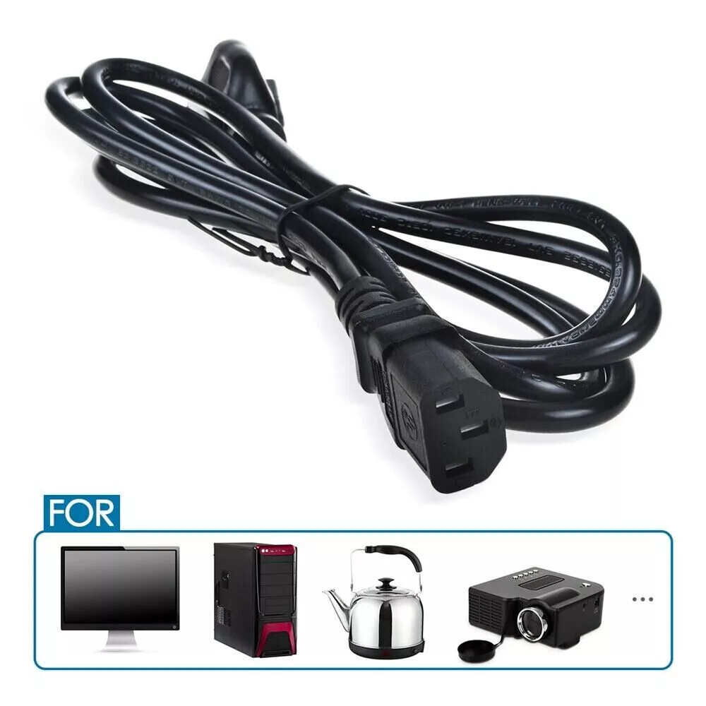 UL 6ft AC Power Cord For Cisco Catalyst WS-C3560G-48PS-S Ethernet Network Switch