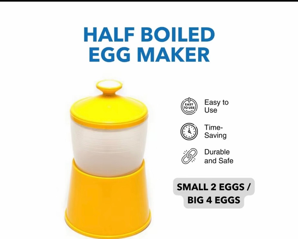 Effortless Half boiled egg maker