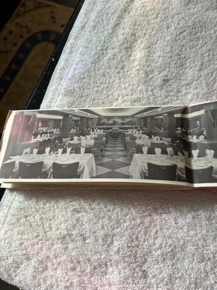 1964 Orient Lines SS Deck Plan Ocean Liner