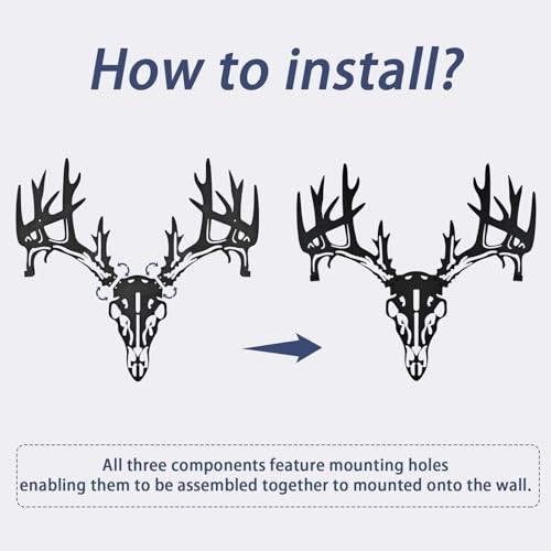 Compound Bow Hanger for Wall - Deer-Shaped Bow Wall Mount Archery Bow Rack