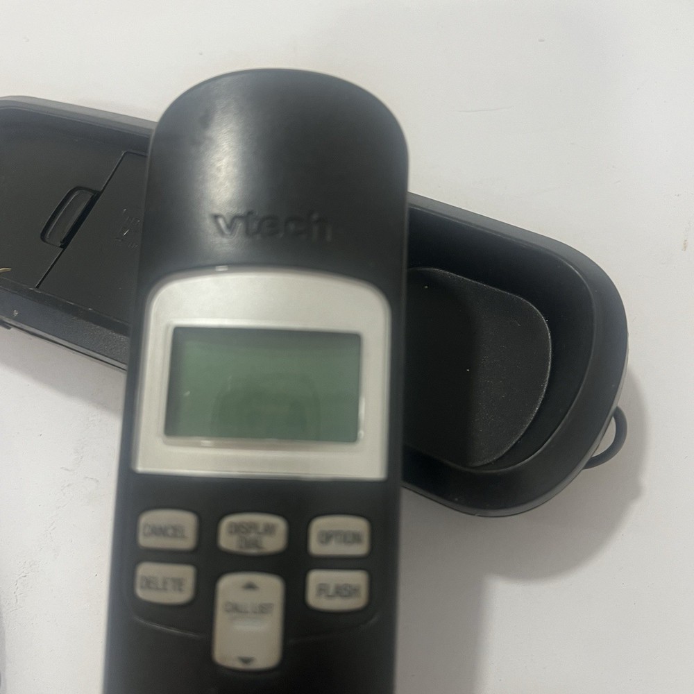 Vtech Phone  Trimstyle with Caller ID Black Not Tested
