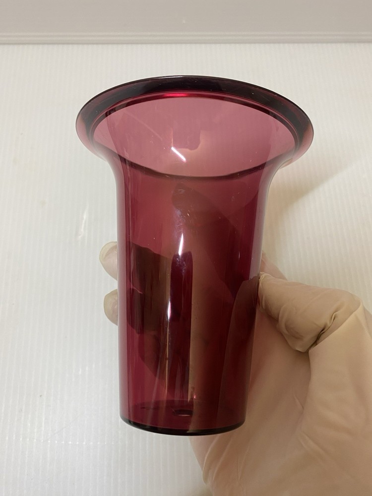VTG Tupperware TupperWave Stack Cooker Microwave Steamer Cranberry Red 4 Pieces
