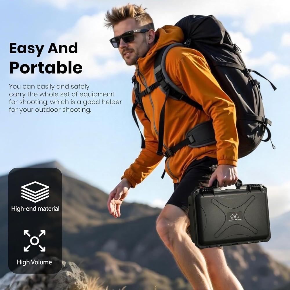 Carrying Case for DJI Mini 5 Pro Drop-Resistant & Pressure-Resistant Storage Box