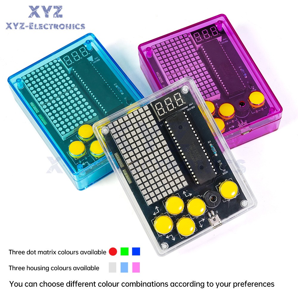 Children Game DIY Electronic Soldering Kit 51 Microcontroller Soldering Practice