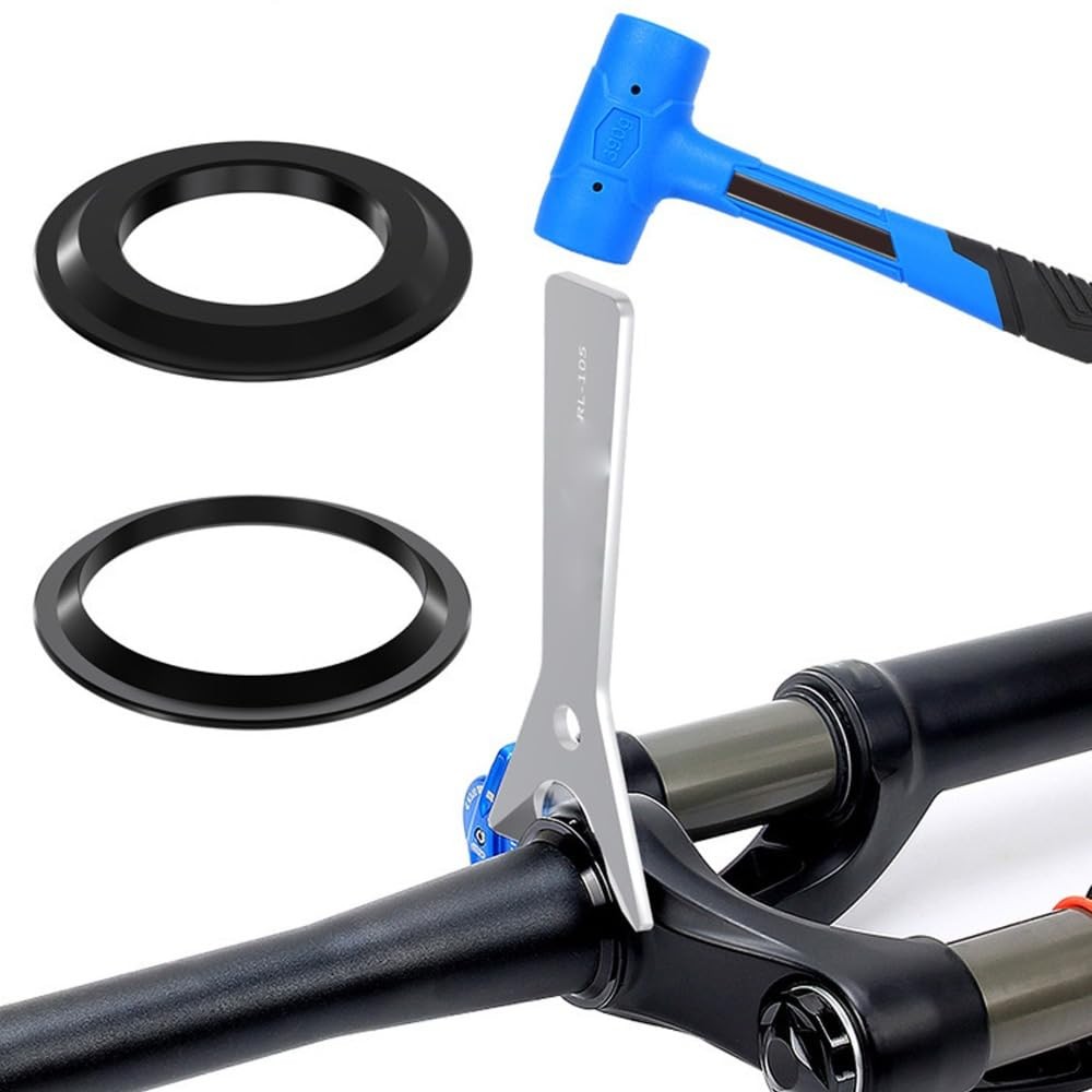 Bicycle Fork Race Remover Tool Heavy Duty Steel Fork Base Spacer Tool Pro Kit