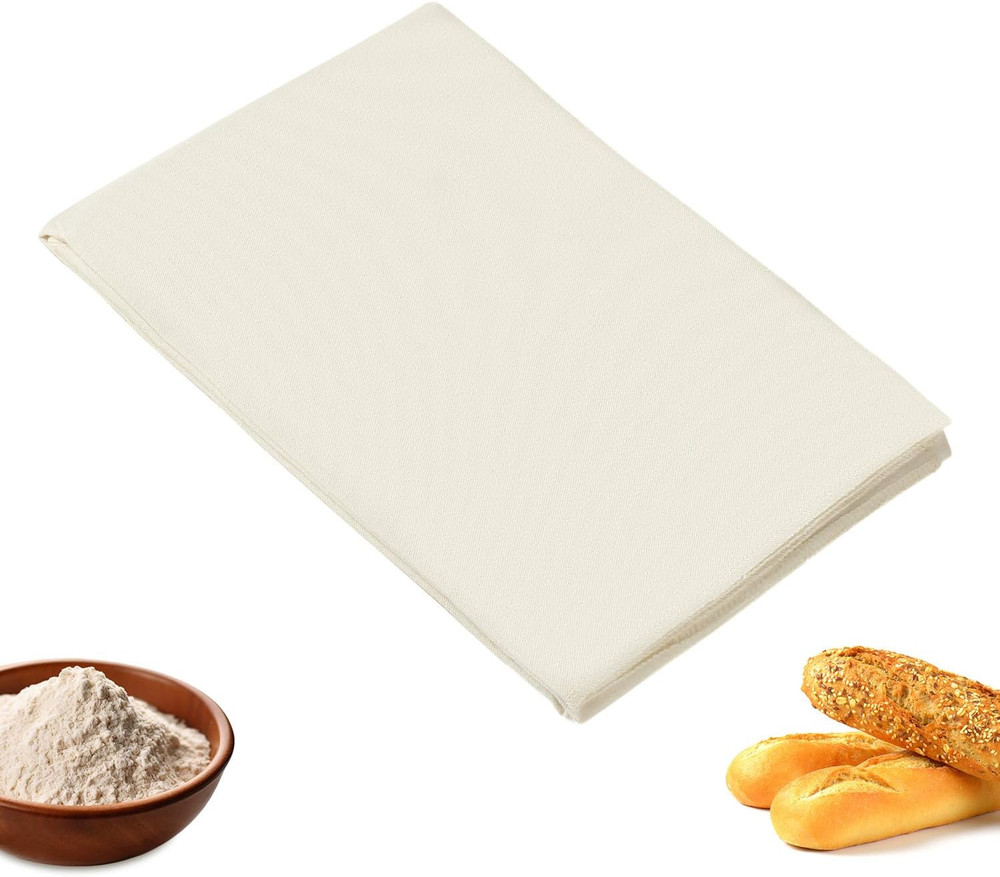 1 Pcs Thickened Bread Proofing Cloth for Baking Sourdough,28x28inch Bread Bas...