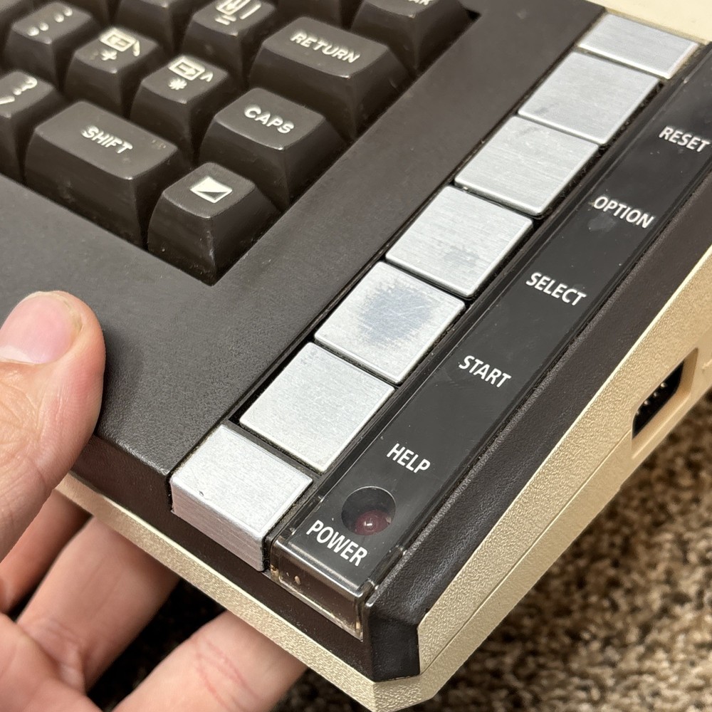Atari 600XL Computer Tested Working With Power Supply