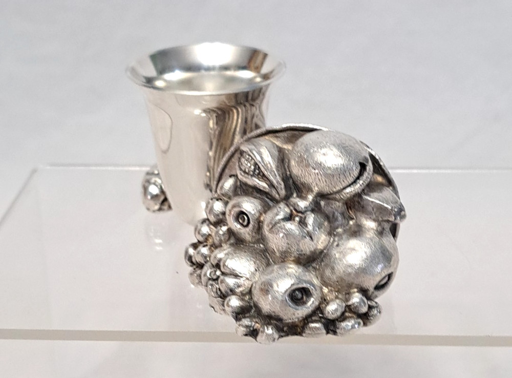 Antique Reed & Barton 263 Silver Plated Small Cornucopia Candlestick Holder EUC!
