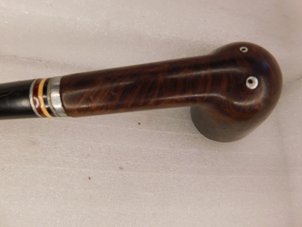Unique Estate Cured with Real Honey Double Smoking Pipe - Untested