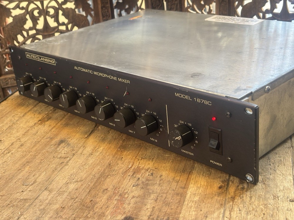 Altec Lansing 1678C 8 Channel Automatic Microphone Mixer
