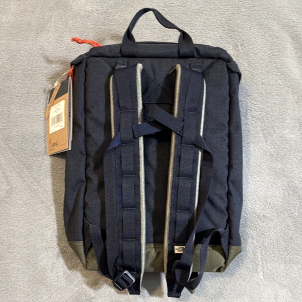 The North Face Top Loader Daypack Blue/Green - NWT