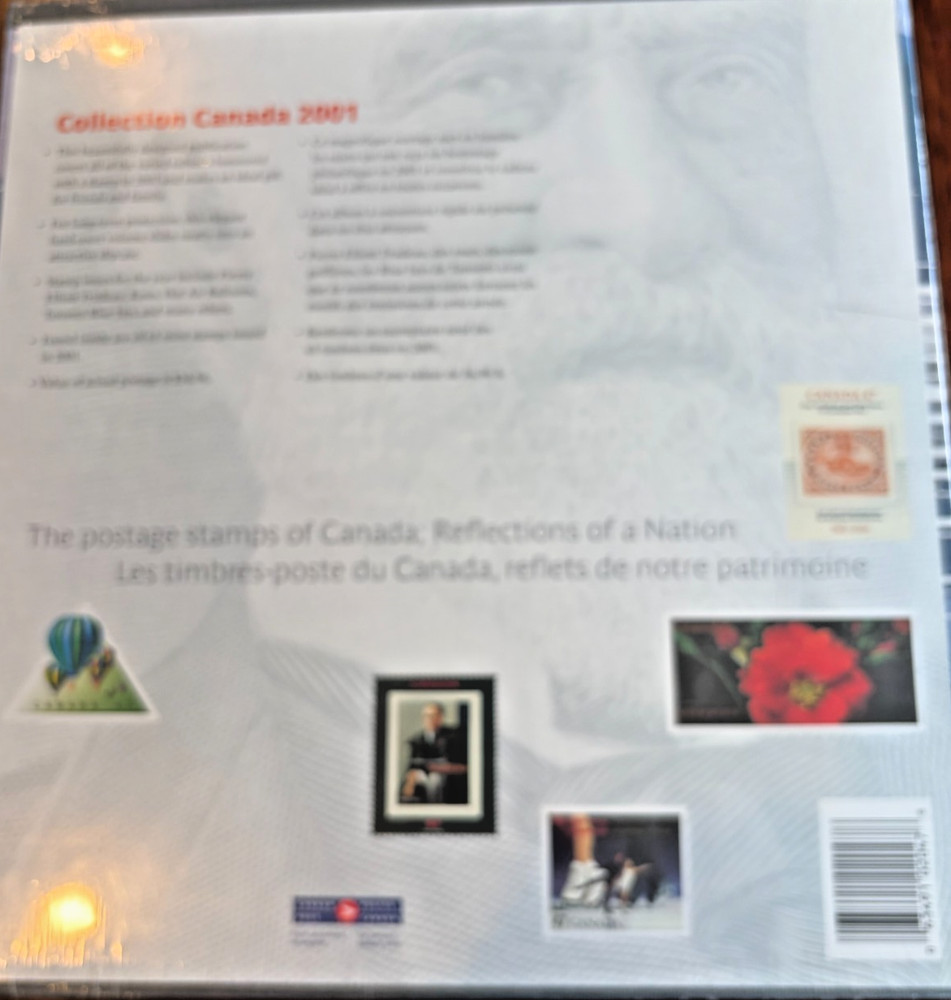 2001 Collection Canada, Yearly Stamps, Sealed