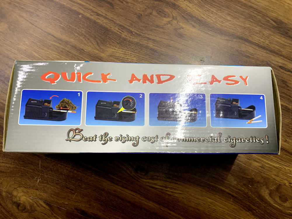 EasyRoll Electric Cigarette Tabaco Rolling Machine Maker