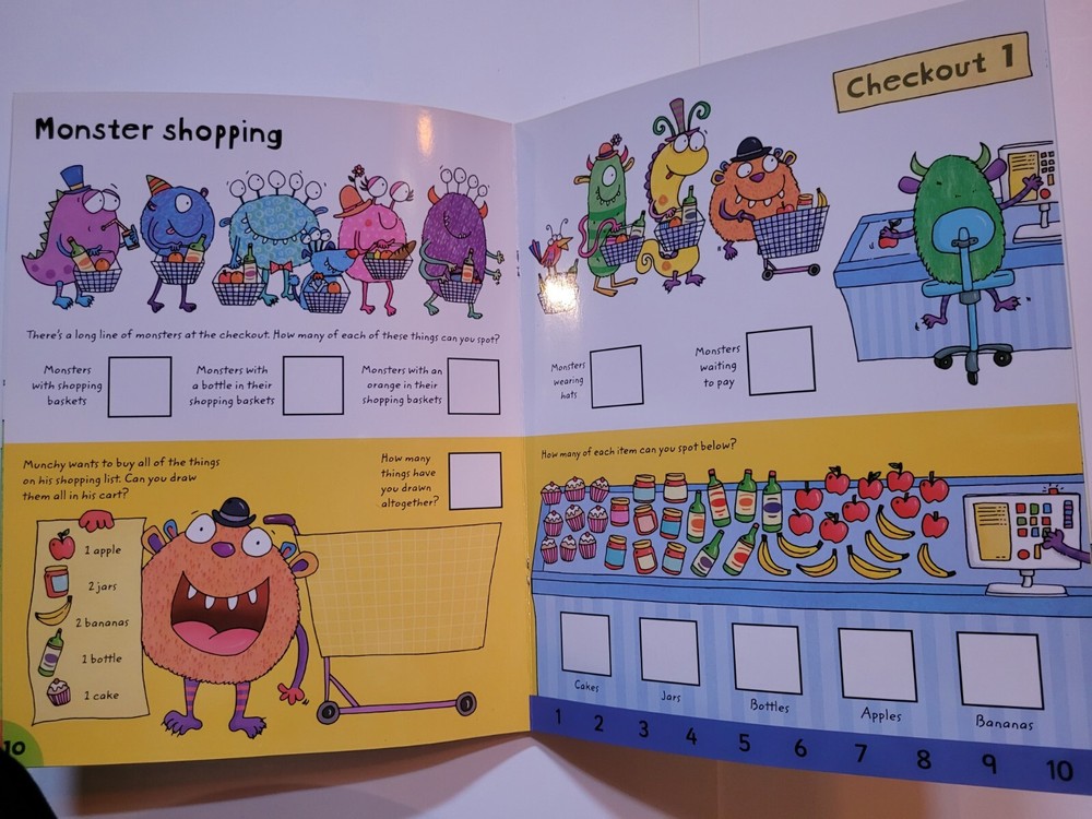 Usborne Wipe-Clean Books