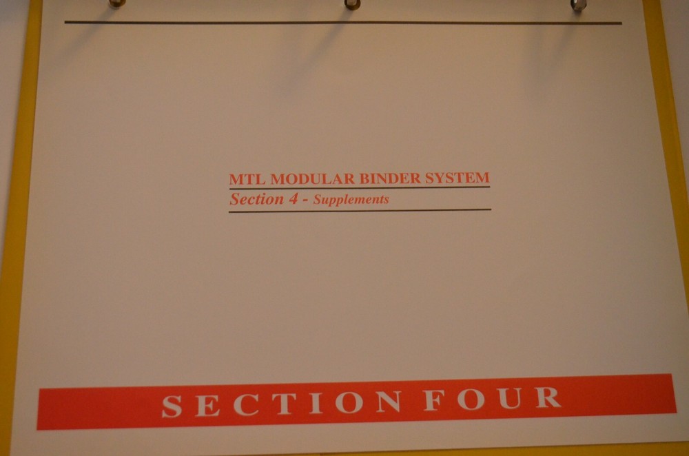 RARE Micro-Trains Line MTL Modular Binder Systems Original 3-Ring Binder