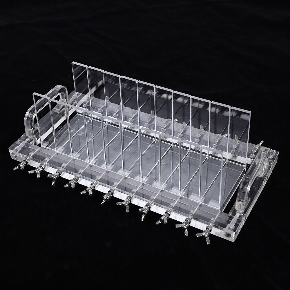 10 Compartments Acrylic Soap Cutter Adjustable Thickness Handmade Soap Cutter
