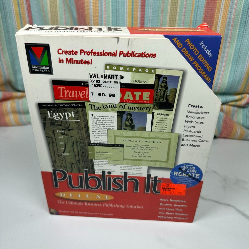 Macmillan 1998 Professional Publish It Deluxe
