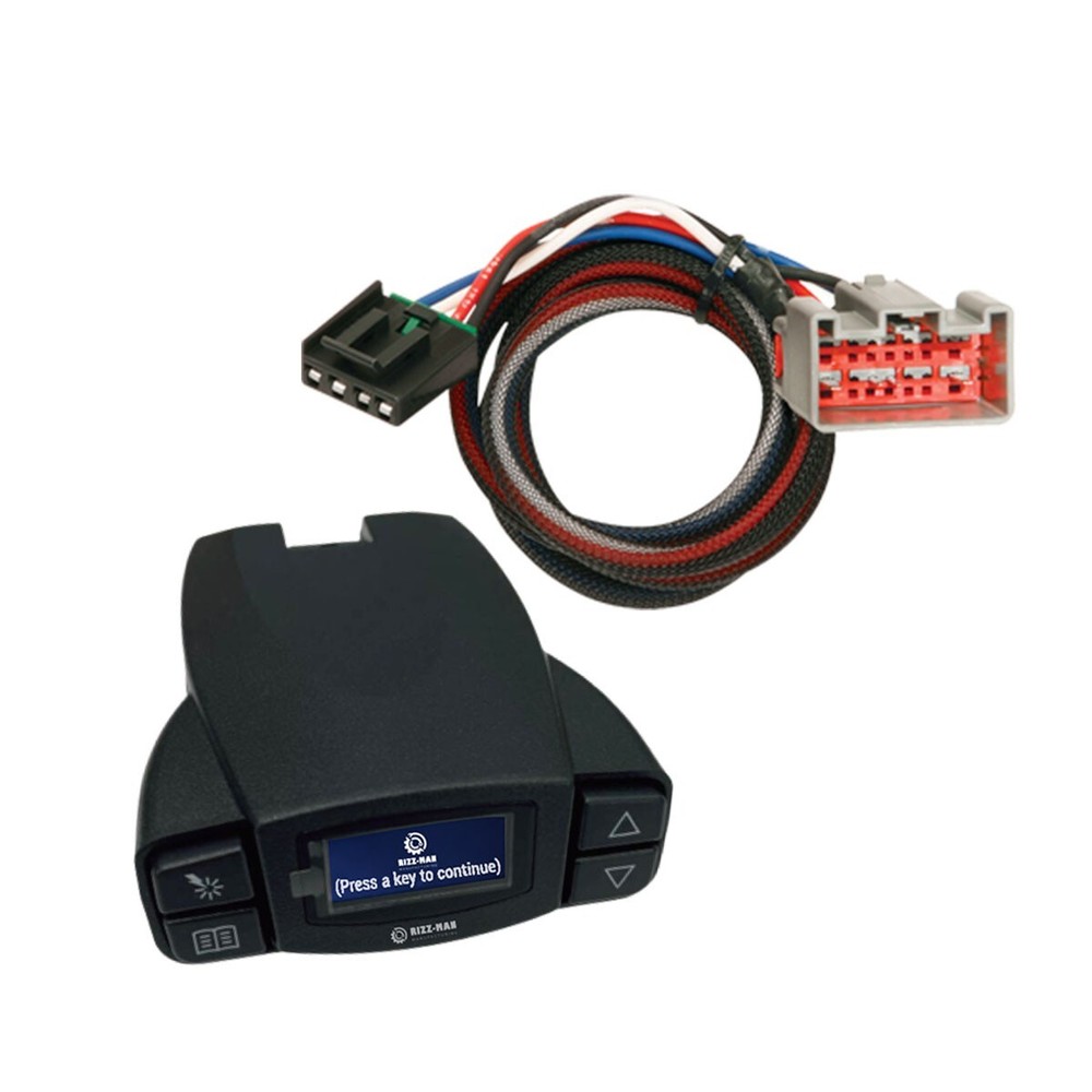 RIZZ-Man 90195 Brake Controller + Harness for Select Ford, Lincoln Models