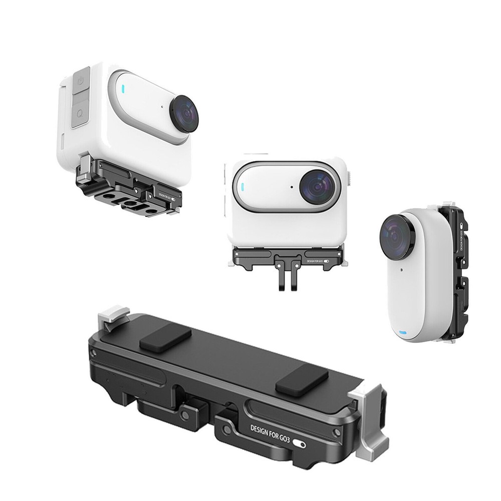 1Pack Magnetic Quick Release Adapter Mount Bracket For Insta360 GO 3 Camera