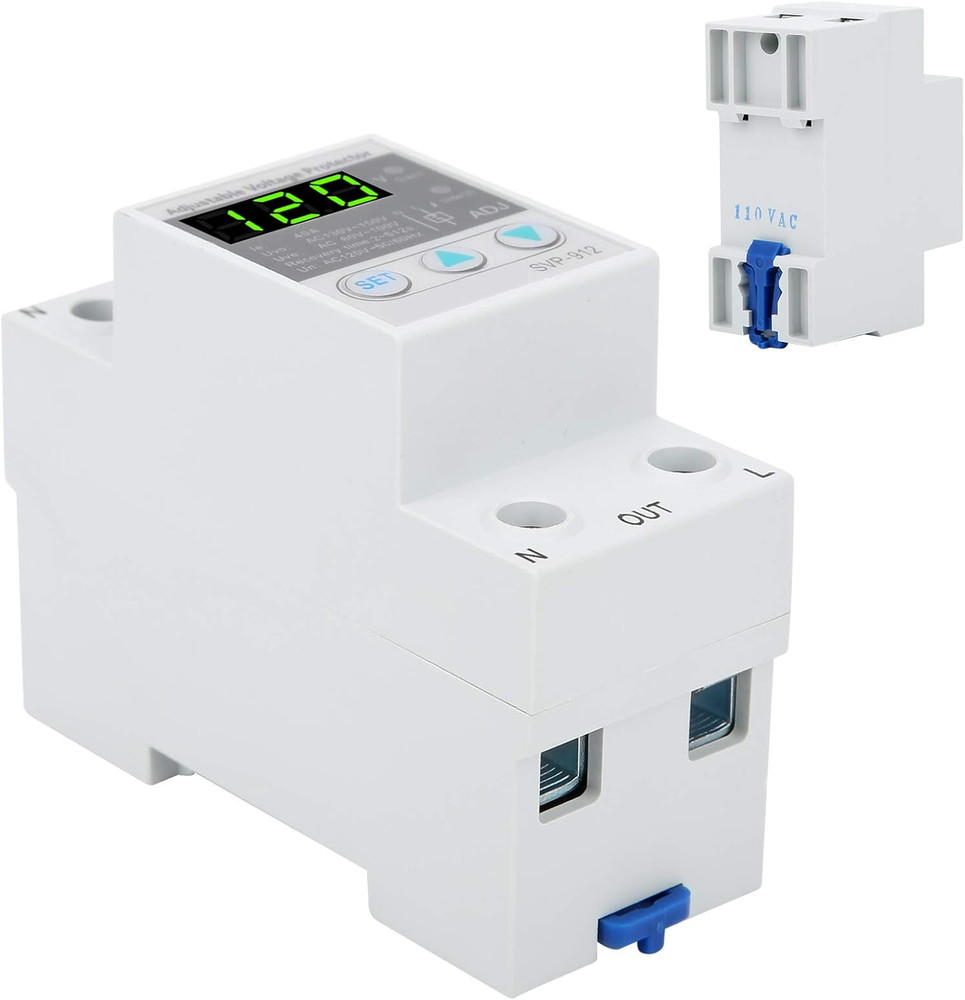Undervoltage Protector 120VAC Self Recovery Automatic Reset Adjustable Voltage P