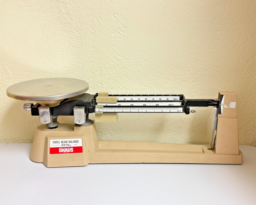 Ohaus Triple Beam Scale 2610g 5lb 2oz Capacity