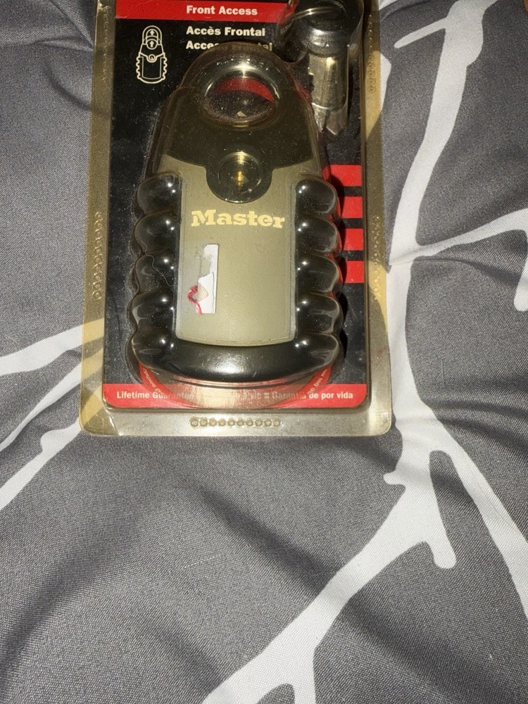 Master Lock Adjustable Shackle Padlock Specifically Model 194D New In Box