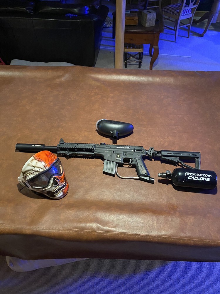 Project Salvo US Army Paintball Gun