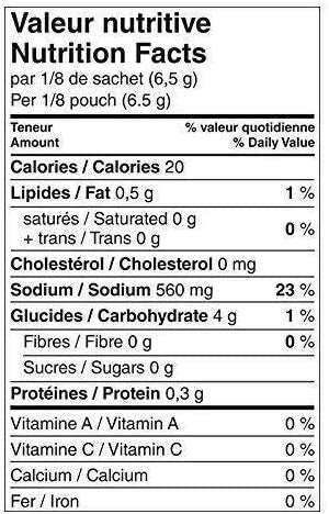 St Hubert BBQ Sauce Mix, 57g/2 oz., 12 pack, {Imported from Canada}