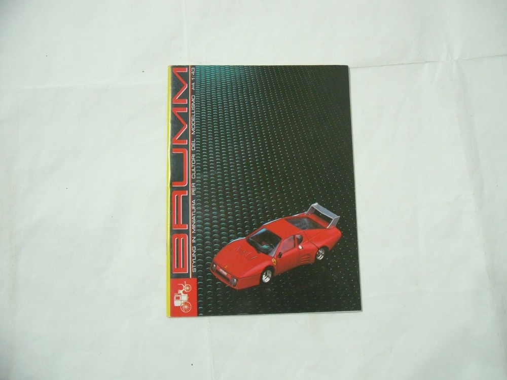 BRUMM 1/43 SCALE MODEL KITS CATALOG.