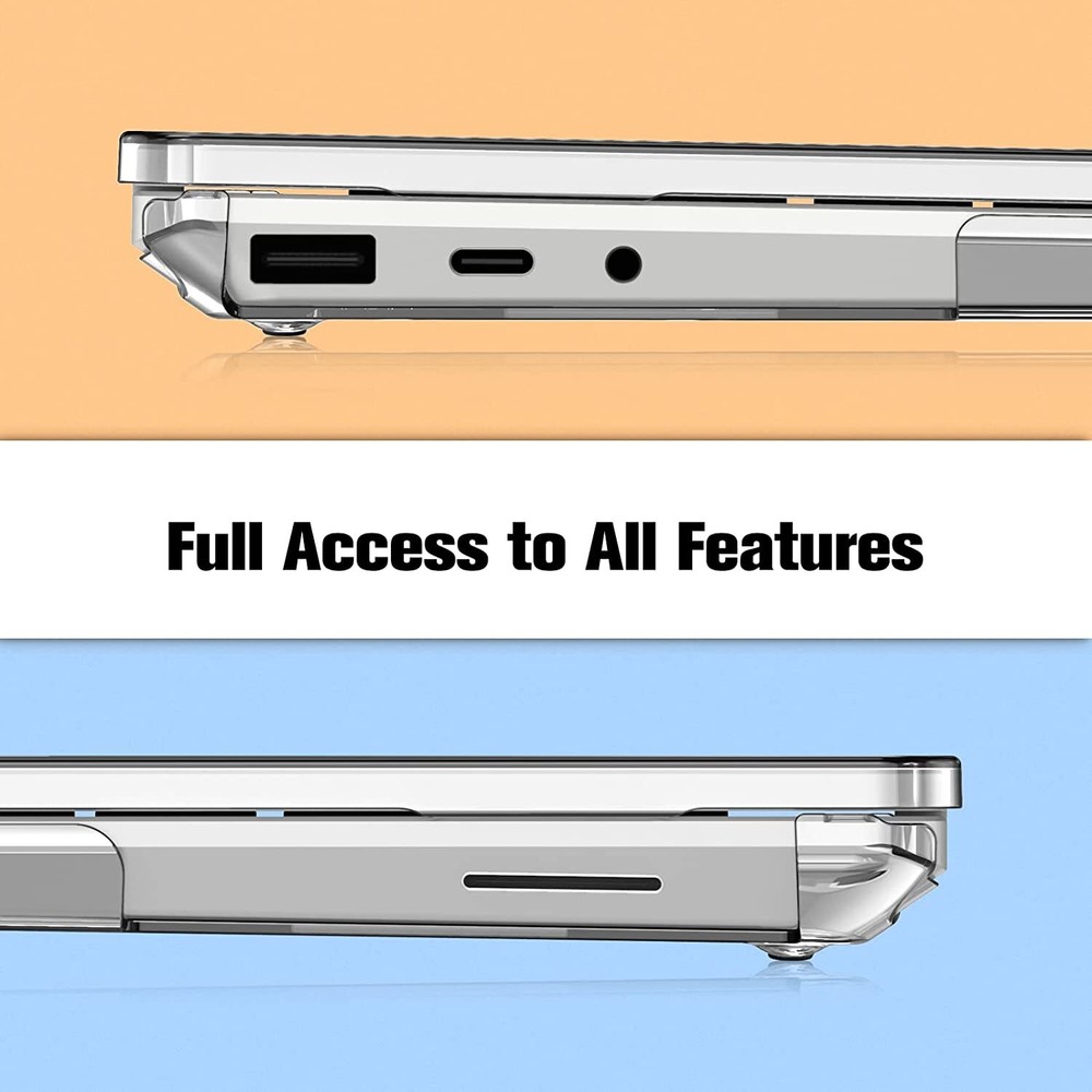 Protective Case for 12.4" Microsoft Surface Laptop Go 2 (2022) Hard Shell Cover