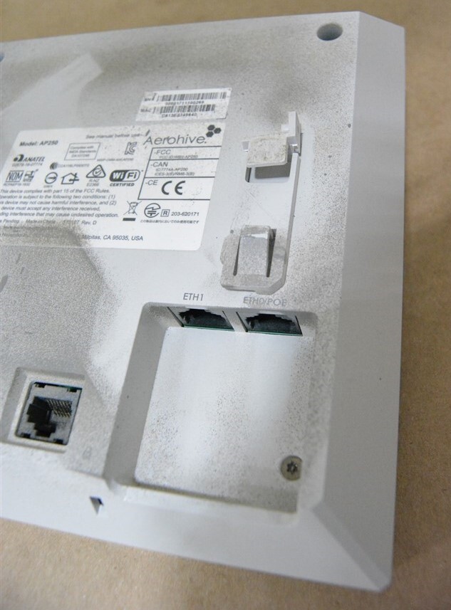Aerohive AP250 Wireless Access Point PoE SEE NOTES
